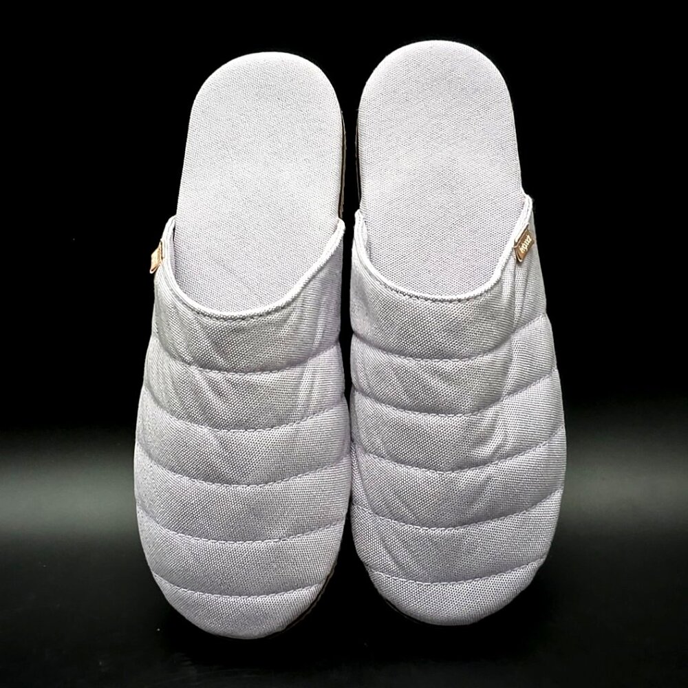 Feelgoodz Artisan Purple Quilted Mule Indoor /Outdoor House Slippers Shoes 8 - 9 - Picture 10 of 12